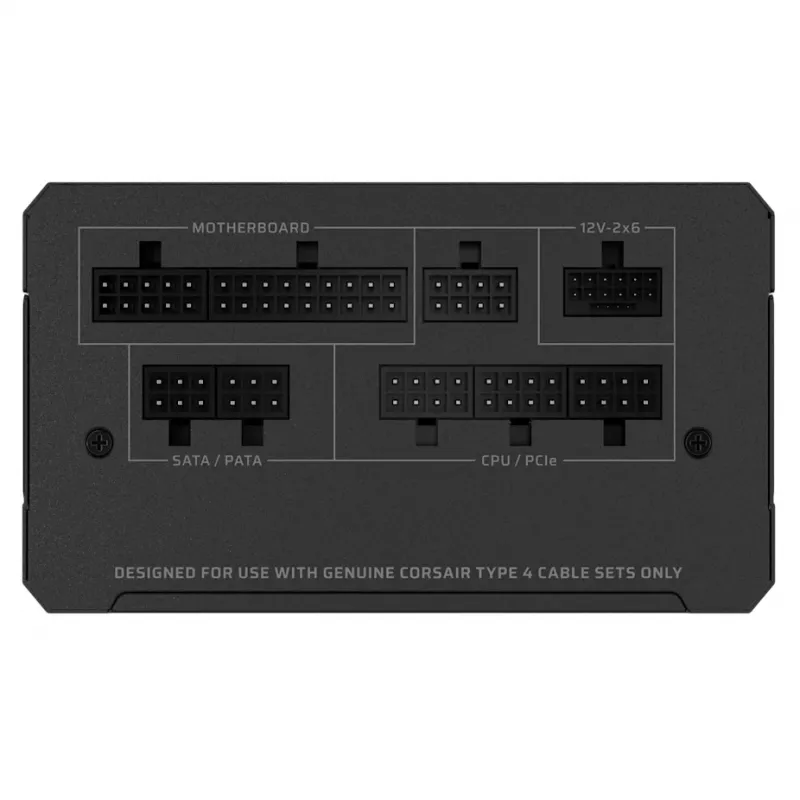 CORSAIR maitinimo blokas - 1000W RMe serijos RM1000e 24 kontaktų ATX juodas