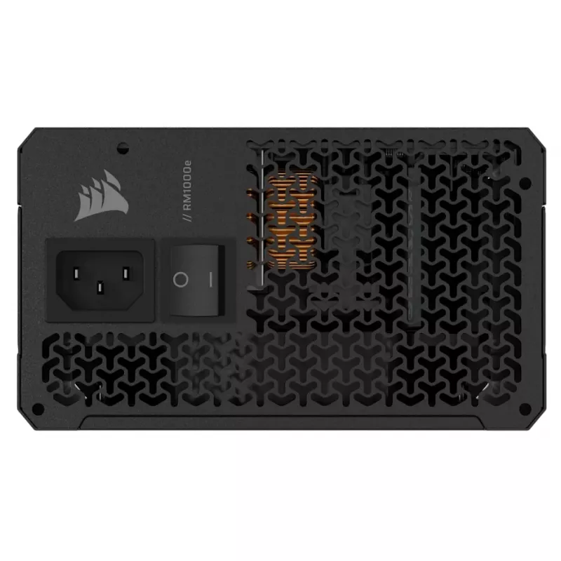 CORSAIR maitinimo blokas - 1000W RMe serijos RM1000e 24 kontaktų ATX juodas