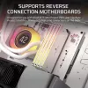 CORSAIR PC korpusas - 5000T vidutinis bokštas, aukštos kokybės - baltas