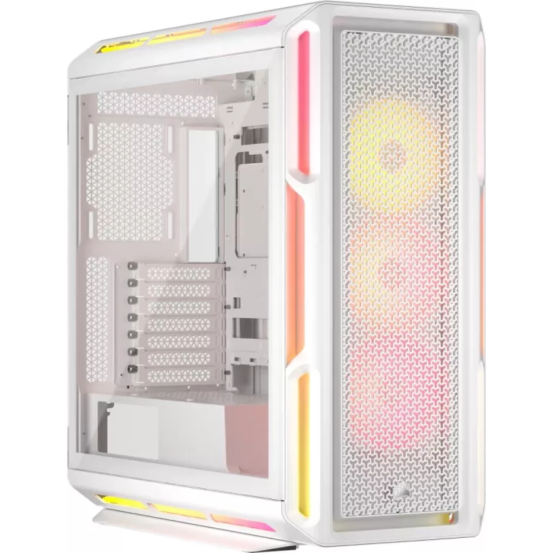 CORSAIR PC korpusas - Geh Midi 5000T LX RGB (grūdintas stiklas) baltas
