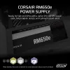 CORSAIR maitinimo blokas - RMe serijos RM650e pilnai modulinis, mažo triukšmo ATX 650W
