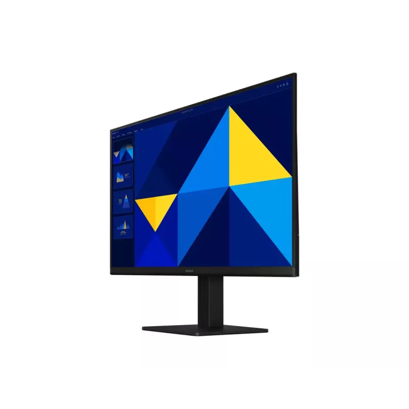 24 colių LCD monitorius Samsung S30GD LS24D300GAUXEN — 24 colių Full HD (1920×1080), IPS, 5 ms, 100 Hz, VESA, HDMI ir VGA, juodos spalvos