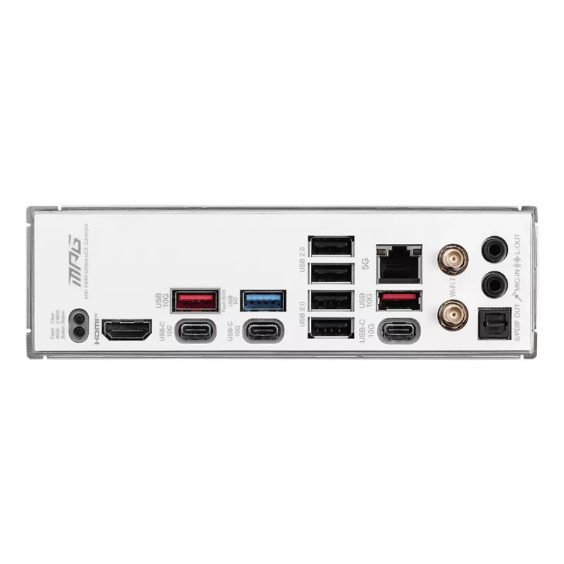 MSI MPG B850 EDGE TI WIFI pagrindinė plokštė AMD B850 Socket AM5 ATX