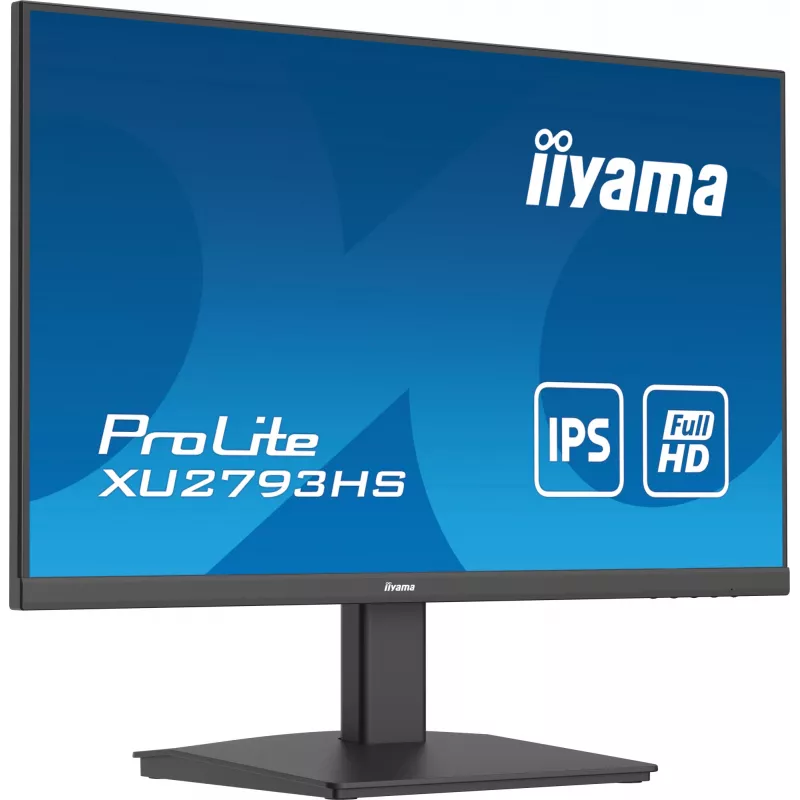 iiyama ProLite XU2793HS-B7 kompiuterio monitorius 68.6 cm (27 col.) 1920 x 1080 pikselių Full HD LED juodas