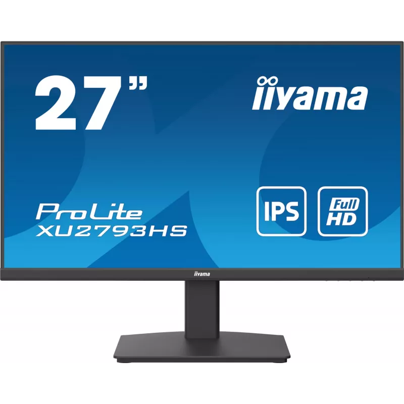 iiyama ProLite XU2793HS-B7 kompiuterio monitorius 68.6 cm (27 col.) 1920 x 1080 pikselių Full HD LED juodas