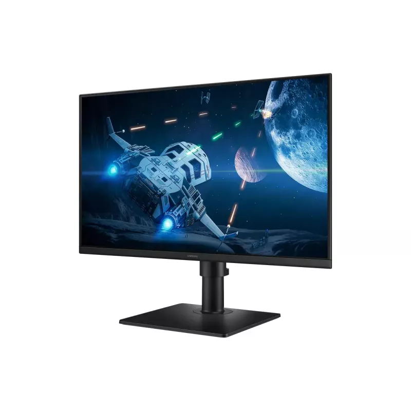 Monitorius Samsung 24 colių S40GD LS24D400GAUXEN – 24 colių Full HD (1920×1080), IPS, 5 ms, 250 cd/m², USB šakotuvas, VESA, juodas