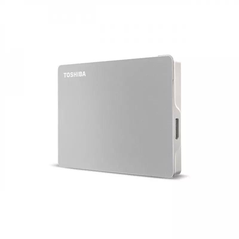 TOSHIBA External Hard Drive - Canvio Flex - 1TB - 2.5in - USB 3.2 Gen 1 - Sidabrinė