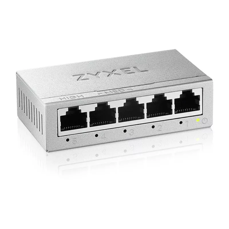 Zyxel GS-105BV5-EU0101F tinklo jungiklis Nevaldomas L2 Gigabit Ethernet (10/100/1000)
