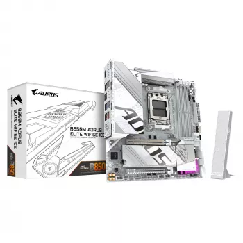 GIGABYTE B850M AORUS ELITE WIFI6E pagrindinė plokštė, AMD B850, Socket AM5, Micro ATX