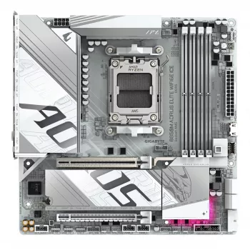 GIGABYTE B850M AORUS ELITE WIFI6E pagrindinė plokštė, AMD B850, Socket AM5, Micro ATX