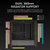 CORSAIR FRAME 4000D vidutinio bokšto korpusas juodas
