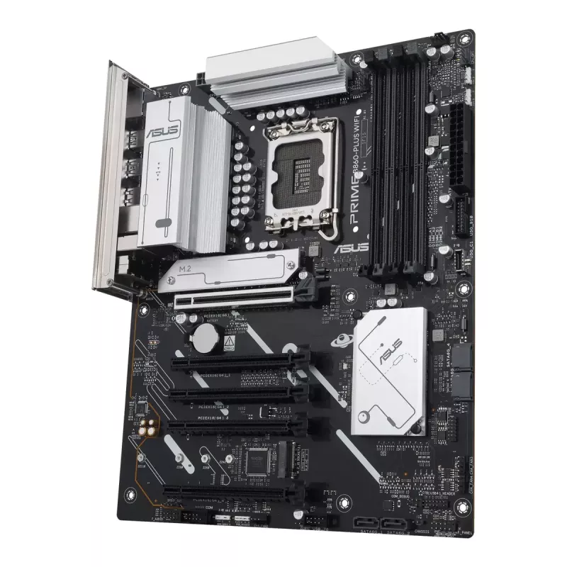 Motininė plokštė ASUS PRIME B860-PLUS WIFI — Intel B860, LGA 1851, ATX, DDR5, 4 DIMM, Wi‑Fi 6E, 2.5Gb LAN, Bluetooth 5.3