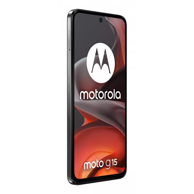 Motorola moto g15 17,1 cm (6,72 colio) Dual SIM Android 15 4G USB Type-C 4 GB 128 GB 5200 mAh pilka