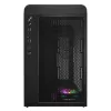 FSP S380-BA korpusas Mini Tower mITX, mATX juodas ARGB, Micro Tower, PC, juoda, micro ATX, Mini-ITX, SPCC, grūdintas stiklas, žaidimams