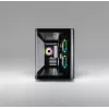 FSP S380-BA korpusas Mini Tower mITX, mATX juodas ARGB, Micro Tower, PC, juoda, micro ATX, Mini-ITX, SPCC, grūdintas stiklas, žaidimams