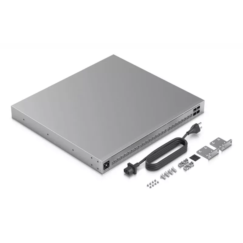 UBIQUITI NETWORKS Unifi Switch USW-PRO-HD-24-POE 1U profesionalus 24 prievadų L3