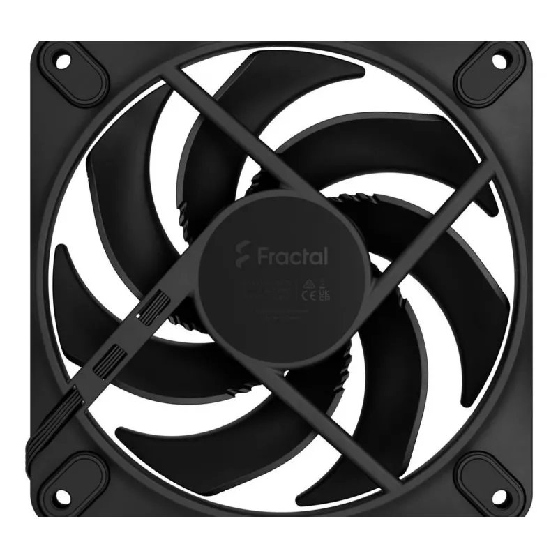FRACTAL DESIGN Aušinimo ventiliatorius Momentum 12 Juodas