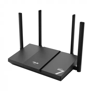 ASUS RT-BE50 BE3600 belaidis maršrutizatorius 2.5 Gigabit Ethernet dviejų juostų (2.4 GHz / 5 GHz) juodas