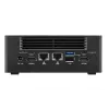 Shuttle Nano PC NA10H7, AMD Ryzen™ 7-8845HS APU, Radeon780M, 2xHDMI, 2xUSB-C 4.0(DP), 2x2.5Gbit LAN, 24/7 nuolatinis darbas, įsk. VESA