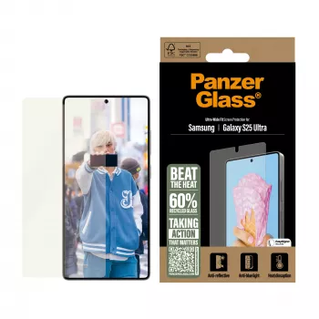 PanzerGlass ® All-in-One ekrano apsauga, skirta Samsung Galaxy S25 Ultra | Ultra Wide Fit