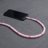 CLUB3D USB-C® karoliukinis kabelis, rožinis, 2 m, USB C, USB C, 0.48 Gbit/s, rožinis