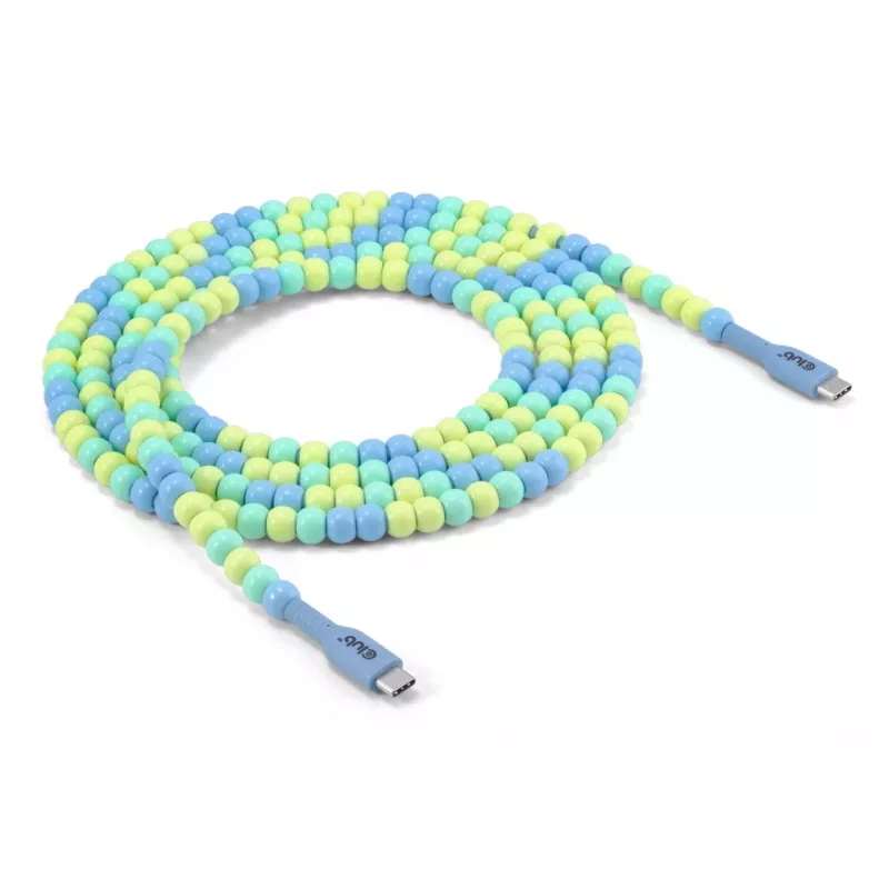 CLUB3D CAC-3011 USB laidas 2 m USB C Mėlyna, Žalia