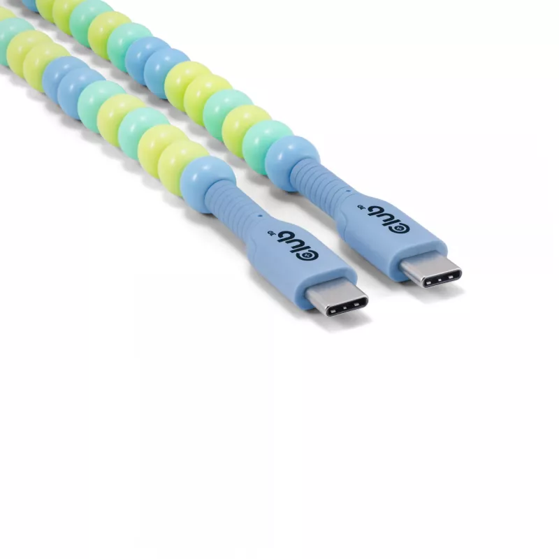 CLUB3D CAC-3011 USB laidas 2 m USB C Mėlyna, Žalia