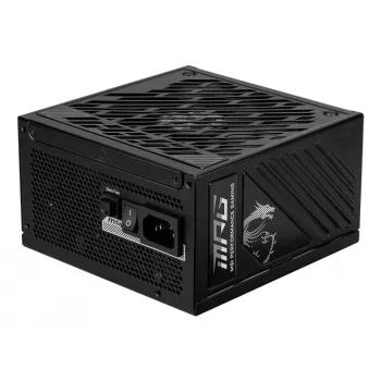 MSI MPG A850GS PCIE5 maitinimo blokas 850 W 24-pin ATX ATX juodas
