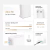 MERCUSYS Mb130-4g belaidis maršrutizatorius Ethernet dviejų dažnių (2,4 GHz / 5 GHz) - balta