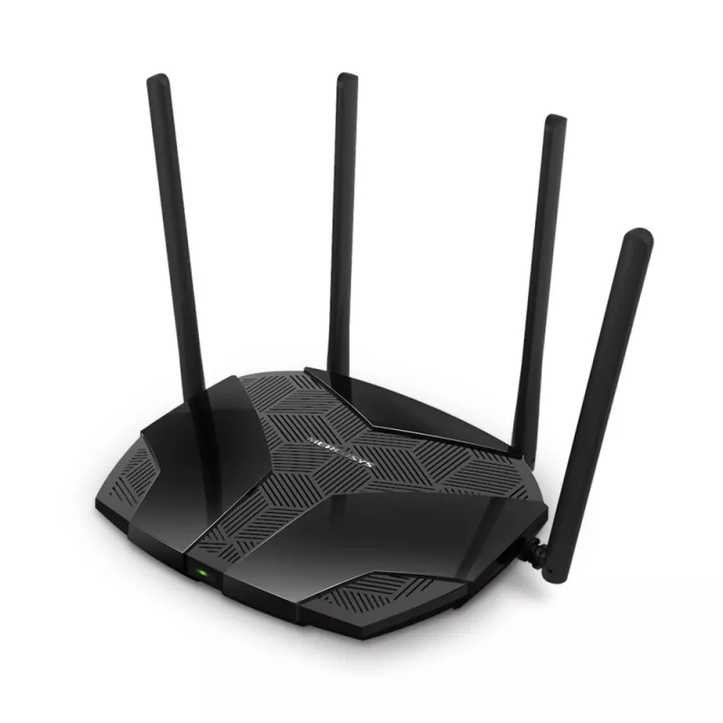 MERCUSYS MR70X belaidis maršruto parinktuvas Gigabit Ethernet dviejų dažnių (2,4 GHz / 5 GHz) Juoda