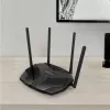 MERCUSYS MR70X belaidis maršruto parinktuvas Gigabit Ethernet dviejų dažnių (2,4 GHz / 5 GHz) Juoda