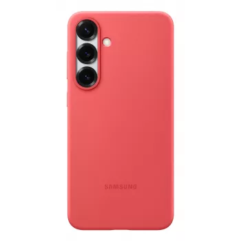 Samsung Silicone dėklas skirtas Galaxy S25+, Dėklas, Samsung, Galaxy S25+, 17 cm (6.7 colių), Raudona
