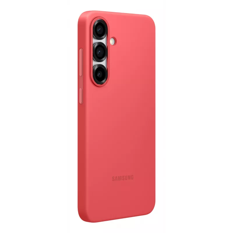 Samsung Silicone dėklas skirtas Galaxy S25+, Dėklas, Samsung, Galaxy S25+, 17 cm (6.7 colių), Raudona