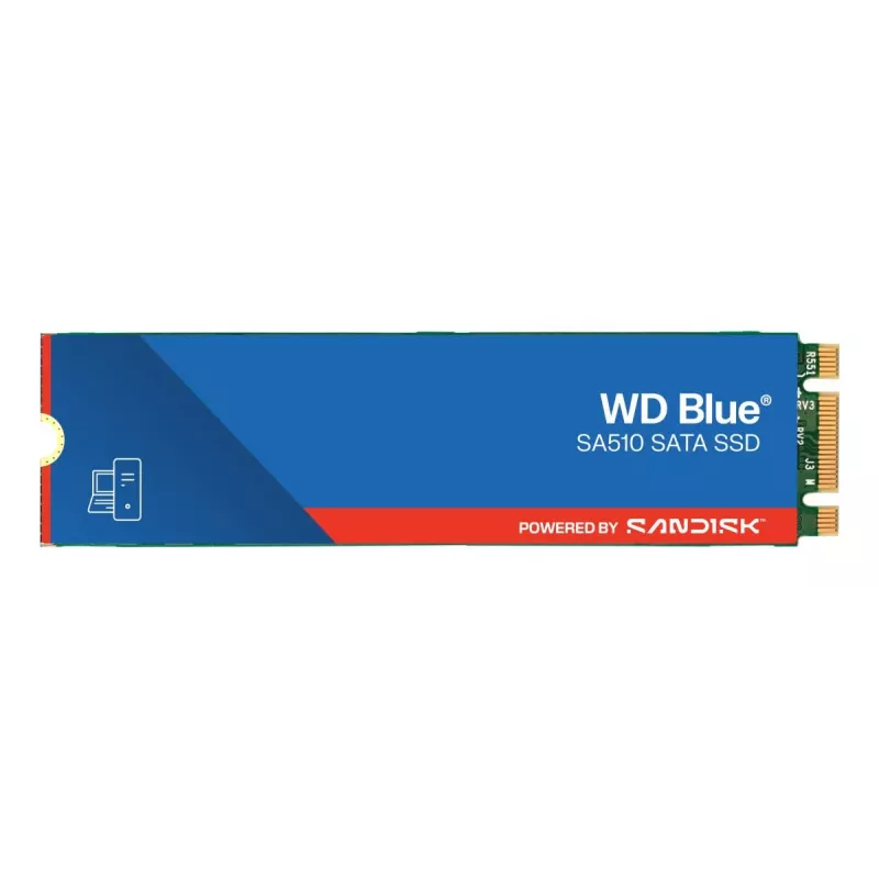 WESTERN DIGITAL SSD - WD Mėlyna SA510 - 1TB - SATA 6Gb/s - M.2 2280