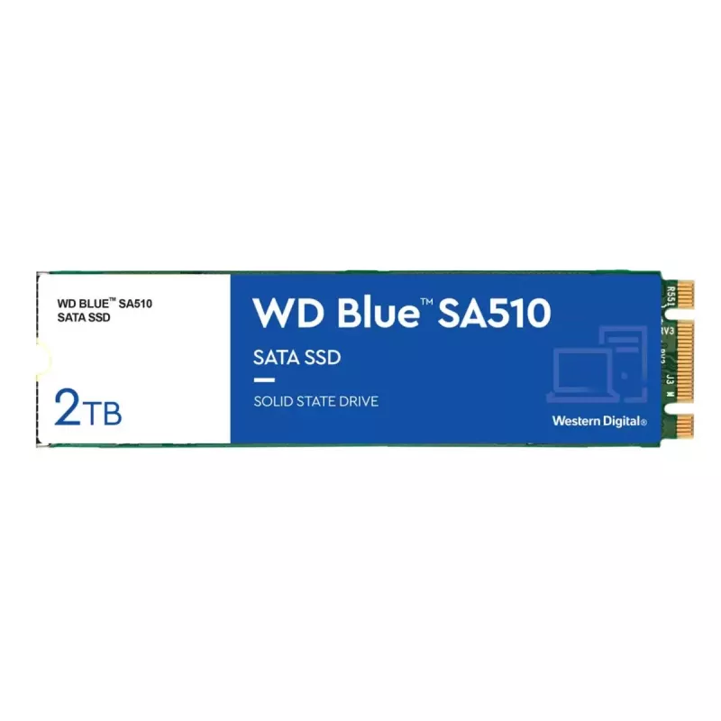 WESTERN DIGITAL SSD - WD Mėlyna SA510 - 2TB - SATA 6Gb/s - M.2 2280