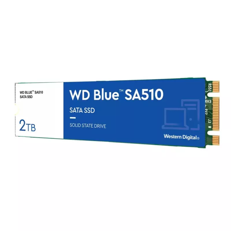 WESTERN DIGITAL SSD - WD Mėlyna SA510 - 2TB - SATA 6Gb/s - M.2 2280