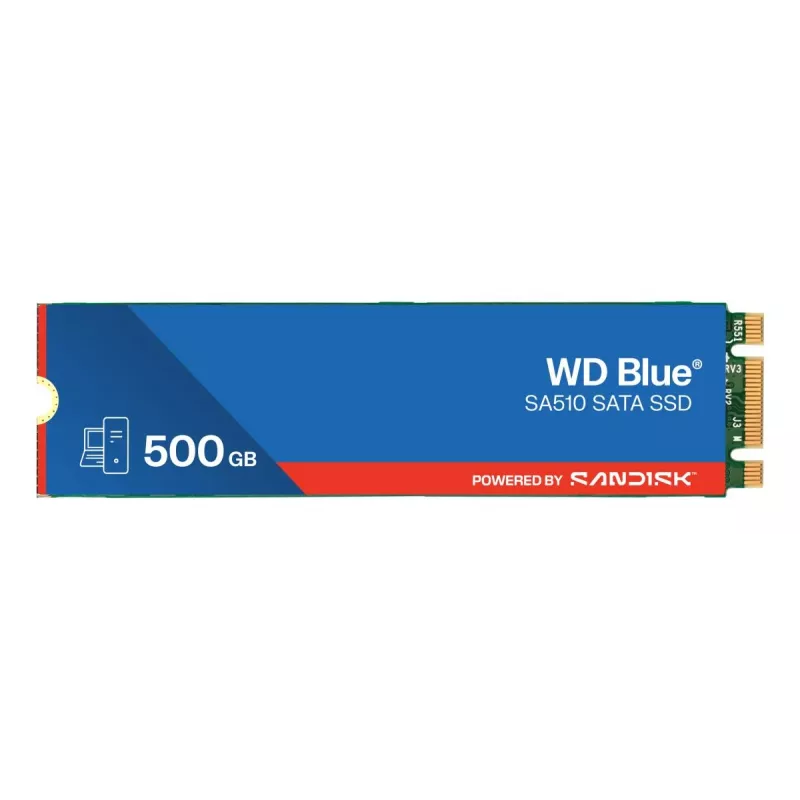 WESTERN DIGITAL SSD - WD Blue SA510 - 500GB - SATA 6Gb/s - M.2 2280