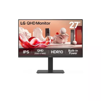 LG 27BA54QB-B kompiuterio monitorius 68,6 cm (27 colių) 2560 x 1440 pikselių Quad HD LCD juodas