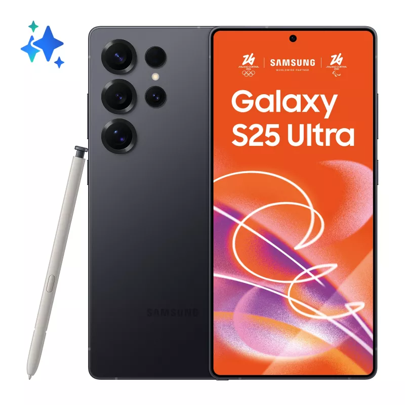 Samsung Galaxy S25 Ultra SM-S938B/DS 17,5 cm (6,9 colio) Dual SIM Android 15 5G USB Type-C 12 GB 512 GB 5000 mAh juoda