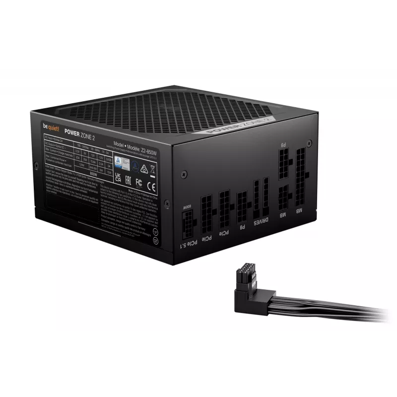 be quiet! POWER ZONE 2 850W maitinimo blokas 20+4 pin ATX ATX juodas