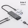 TP-Link UH5020C USB Type-C šakotuvas 5000 Mbit/s HDMI USB 3.2