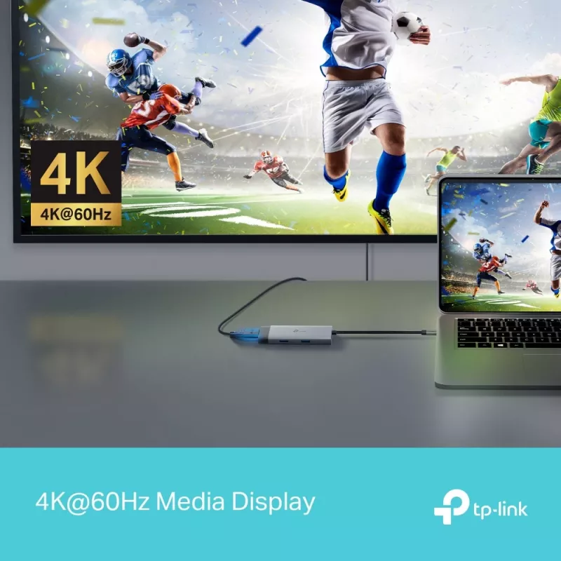 TP-Link UH5020C USB Type-C šakotuvas 5000 Mbit/s HDMI USB 3.2