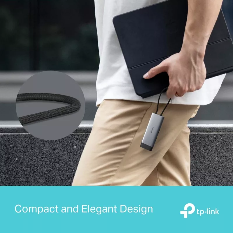 TP-Link UH5020C USB Type-C šakotuvas 5000 Mbit/s HDMI USB 3.2