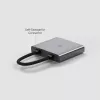 USB Type-C Hub TP-Link UH3020C — 3 prievadai (HDMI, USB-A, USB-C), 5 Gbit/s, HDMI 4K@60Hz, PD iki 100W, aliuminis, 0,18 m laidas
