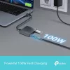 USB Type-C Hub TP-Link UH3020C — 3 prievadai (HDMI, USB-A, USB-C), 5 Gbit/s, HDMI 4K@60Hz, PD iki 100W, aliuminis, 0,18 m laidas