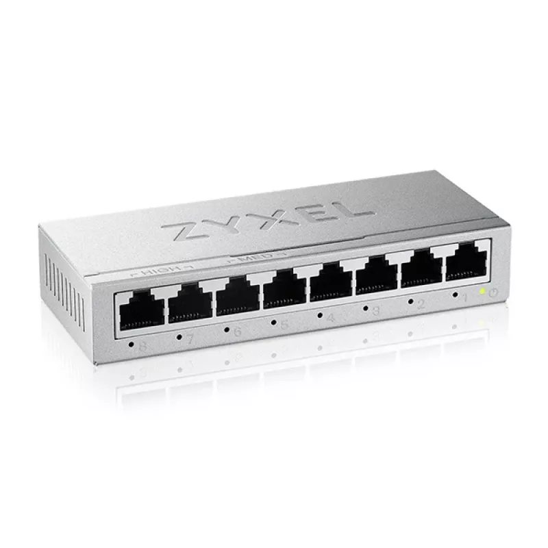 Zyxel GS-108BV5-EU0101F tinklo komutatorius nevaldomas L2 Gigabit Ethernet (10/100/1000)