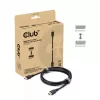 CLUB3D DisplayPort™ 2.1 DP54™ VESA® sertifikuotas kabelis 8K120Hz 3m/ 9.84ft