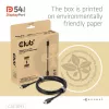 CLUB3D DisplayPort™ 2.1 DP54™ VESA® sertifikuotas kabelis 8K120Hz 3m/ 9.84ft