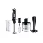 Braun MultiQuick 5 Pro 0,6 L panardinamas plakiklis 1000 W Juoda, Sidabrinė