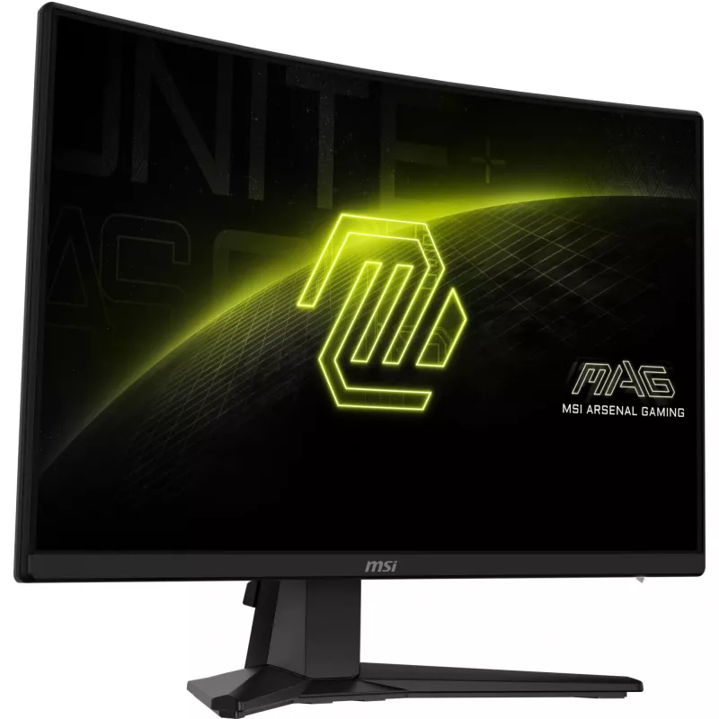 Monitorius MSI MAG 242C 23,6 colio lenktas LCD Full HD 1920×1080 VA 180Hz 1ms MPRT HDMI DisplayPort VESA 100×100